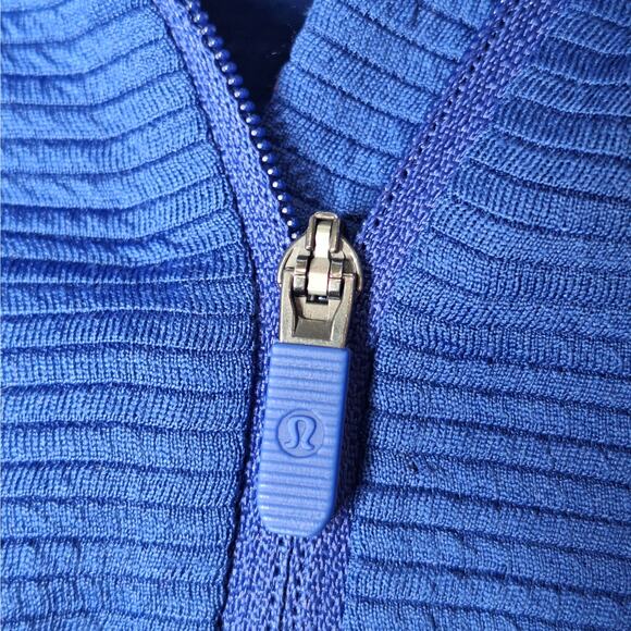 Lululemon Ventscape Half-Zip Long Sleeve Top 8 Psychic Running Thumbholes Cuffin - Picture 5 of 12